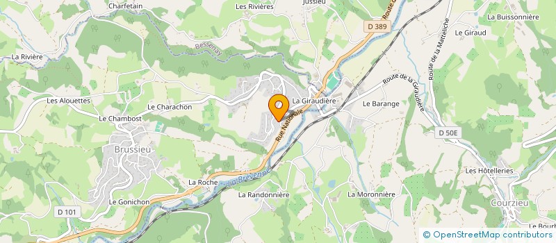 localisation de l'entreprise SCI DU LOTUS BLEU  BESSENAY