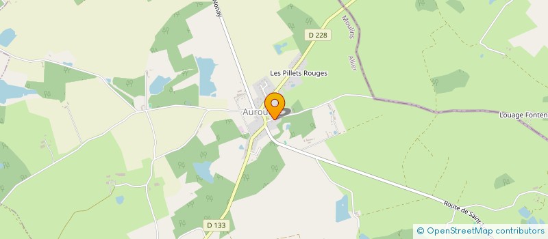 localisation de l'entreprise SCI DU LOUP  AUROUER