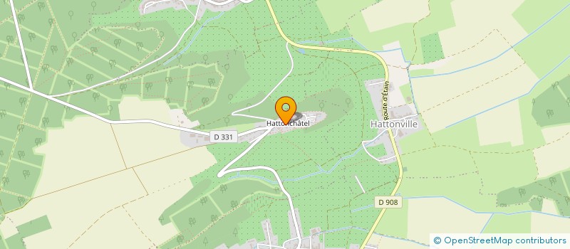 localisation de l'entreprise SCI DU LOUP VERT à VIGNEULLES-LES-HATTONCHATEL