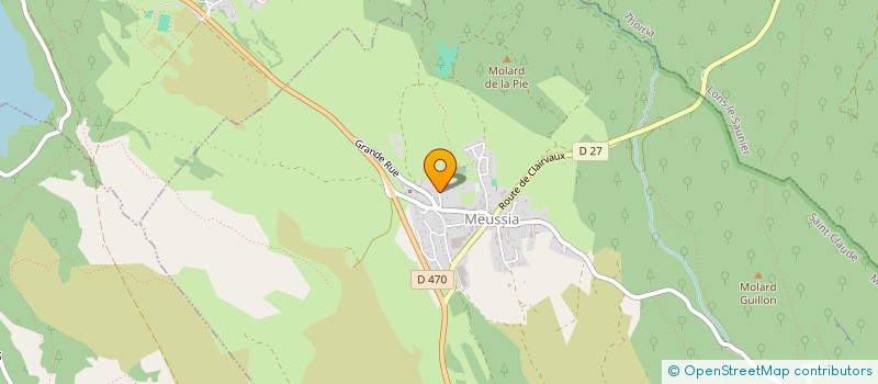 localisation de l'entreprise SCI DU LOUVAREL  MEUSSIA