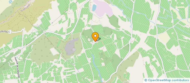 localisation de l'entreprise SCI DU LUC  PUYLOUBIER