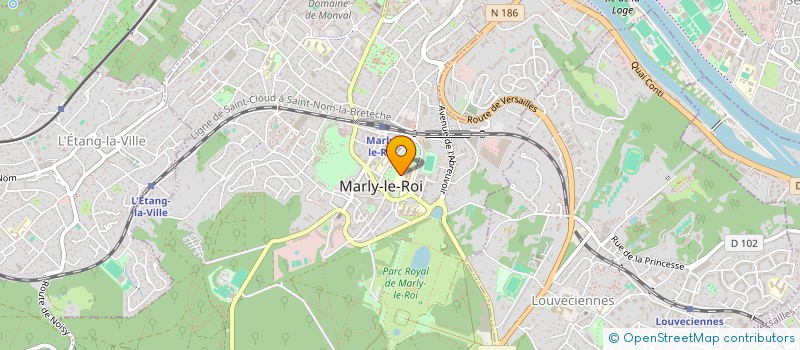 localisation de l'entreprise SCI DU LUC  MARLY-LE-ROI