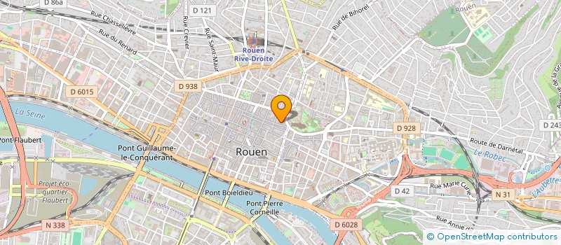 localisation de l'entreprise SCI DU LUDE  ROUEN