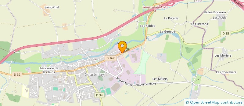localisation de l'entreprise SCI DU LUTEAU à FERRIERES-EN-GATINAIS