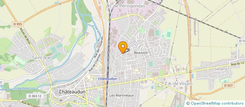 localisation de l'entreprise SCI DU LUTH à CHATEAUDUN