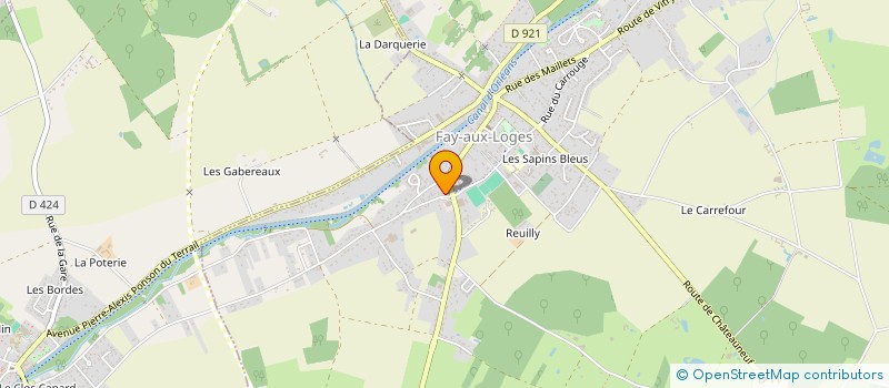 localisation de l'entreprise SCI DU LUTIN à FAY-AUX-LOGES