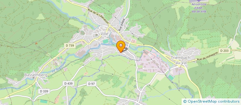 localisation de l'entreprise SCI DU LUTTENBACH  VILLE