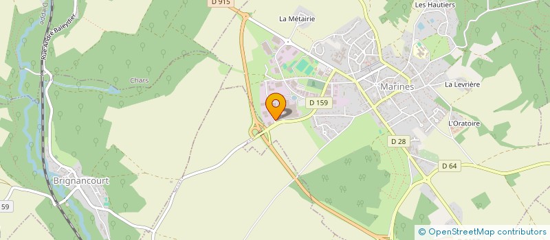 localisation de l'entreprise SCI DU LYS  MARINES