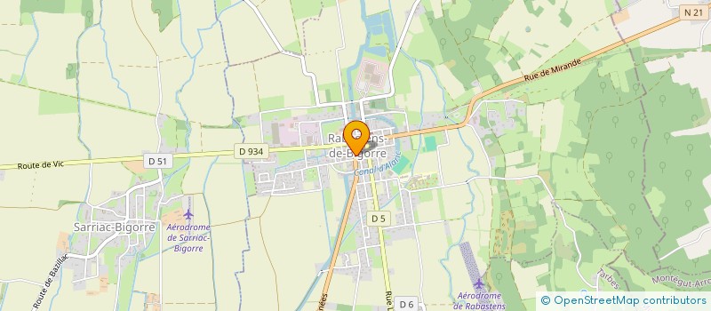 localisation de l'entreprise SCI DU LYS  TOSTAT