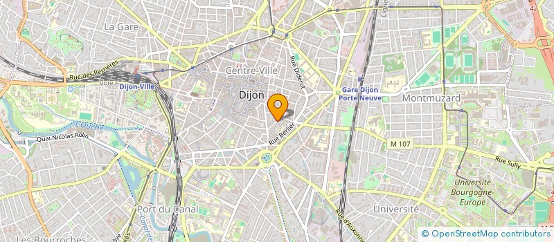 localisation de l'entreprise SCI DU LYS à DIJON