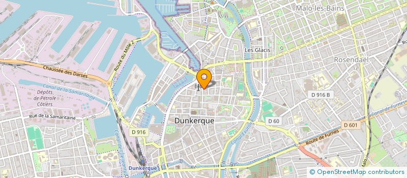 localisation de l'entreprise SCI DU LYS DE BOURGOGNE à DUNKERQUE