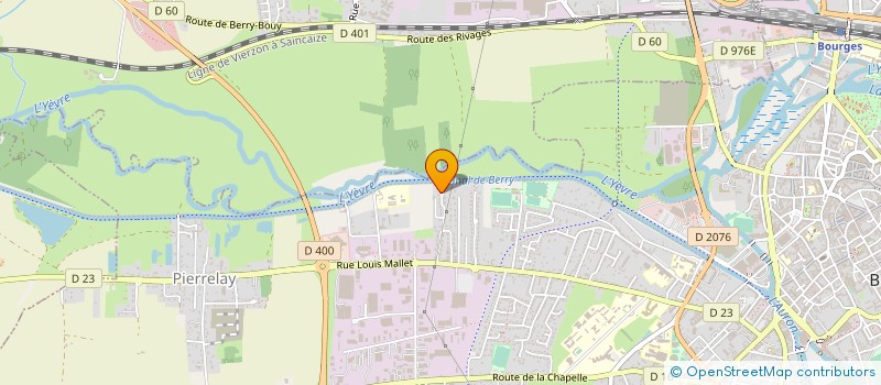 localisation de l'entreprise SCI DU LYS DORE  BOURGES