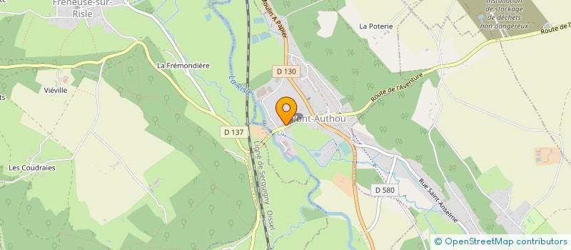 localisation de l'entreprise SCI DU MADINA  PONT-AUTHOU