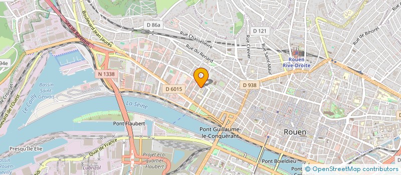 localisation de l'entreprise SCI DU MADRILLET à ROUEN