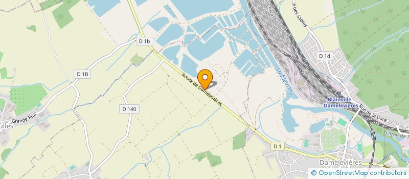 localisation de l'entreprise SCI DU MAHINAT  BARBONVILLE