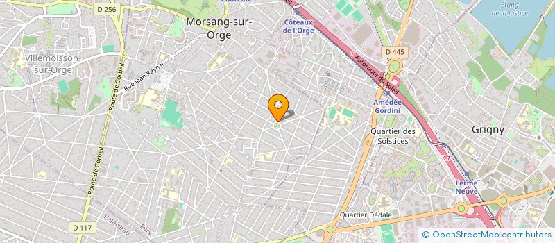 localisation de l'entreprise SCI DU MAIL  MORSANG-SUR-ORGE