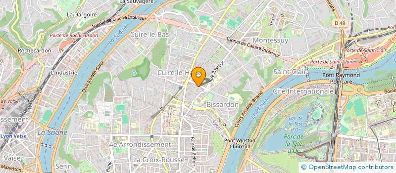 localisation de l'entreprise SCI DU MAIL  CALUIRE-ET-CUIRE