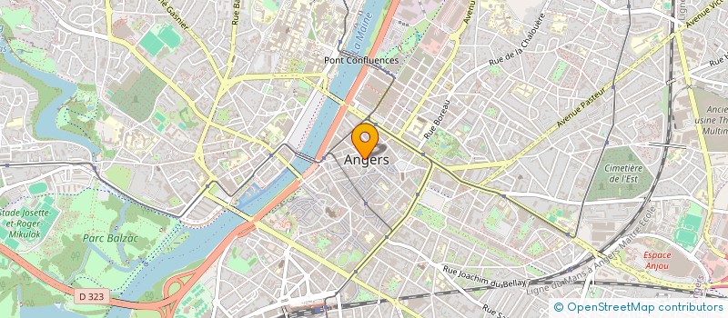 localisation de l'entreprise SCI DU MAIL à ANGERS