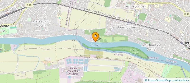 localisation de l'entreprise SCI DU MAIL  HERBLAY-SUR-SEINE