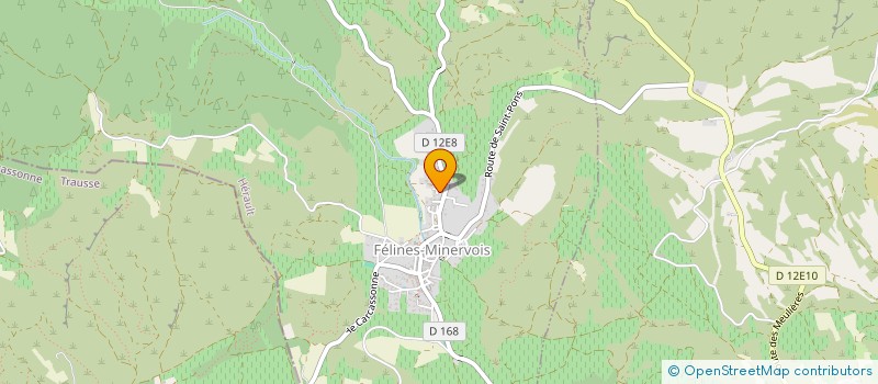 localisation de l'entreprise SCI DU MAIL  FELINES-MINERVOIS