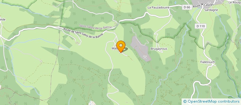 localisation de l'entreprise SCI DU MAIL  NOAILHAC