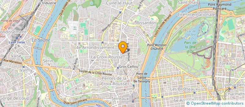 localisation de l'entreprise SCI DU MAIL  LYON