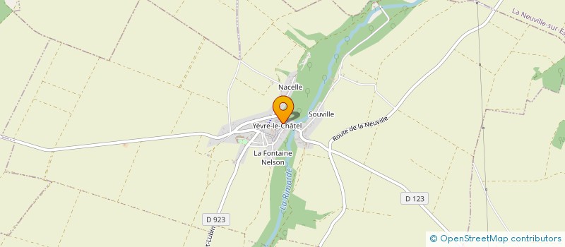 localisation de l'entreprise SCI DU MAIL OUEST à YEVRE-LA-VILLE