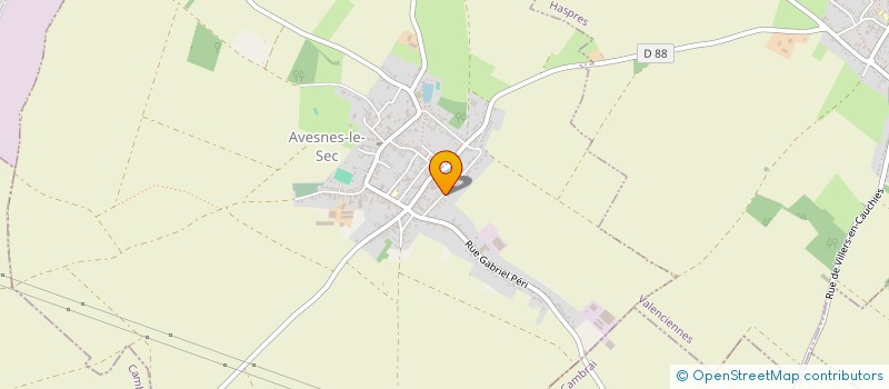 localisation de l'entreprise SCI DU MAIL SAINT MARTIN à AVESNES-LE-SEC