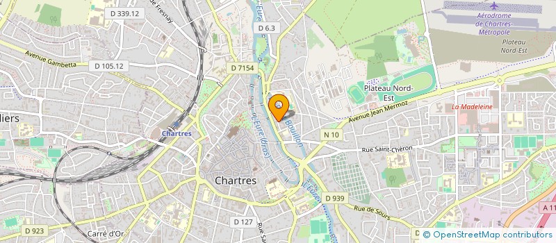 localisation de l'entreprise SCI DU MAINE à CHARTRES