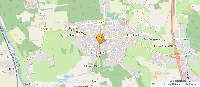 localisation de l'entreprise SCI DU MAINE  LAILLE