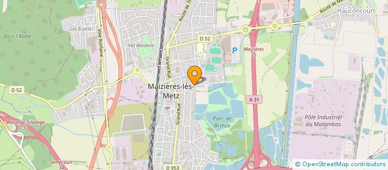 localisation de l'entreprise SCI DU MALAMBAS  MAIZIERES-LES-METZ