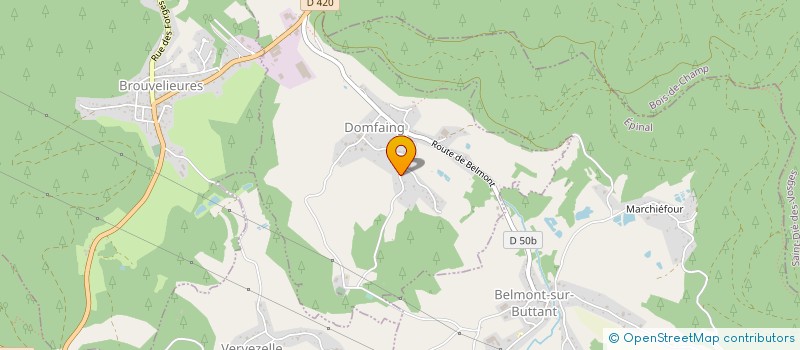 localisation de l'entreprise SCI DU MALIEU  DOMFAING