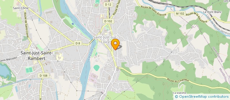 localisation de l'entreprise SCI DU MALLEVAL  SAINT-JUST-SAINT-RAMBERT