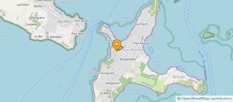 localisation de l'entreprise SCI DU MANE-RINVILLE  ILE-AUX-MOINES