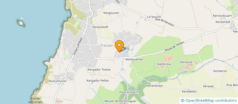 localisation de l'entreprise SCI DU MANOIR  PLOUARZEL