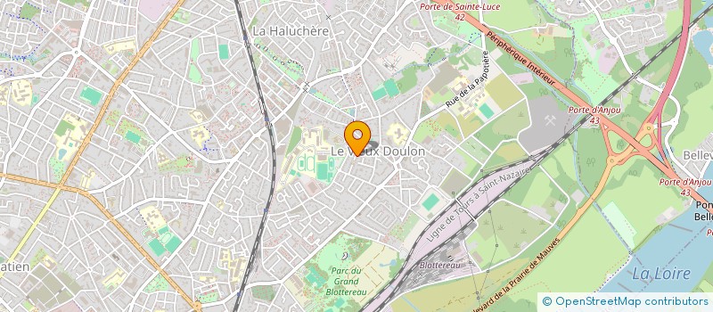 localisation de l'entreprise SCI DU MANOIR à NANTES