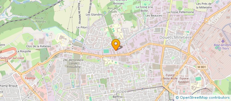 localisation de l'entreprise SCI DU MANOIR  TOURS