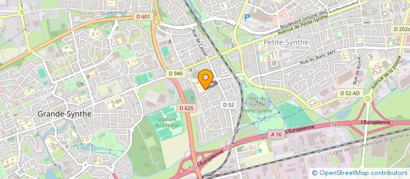 localisation de l'entreprise SCI DU MANOIR à DUNKERQUE