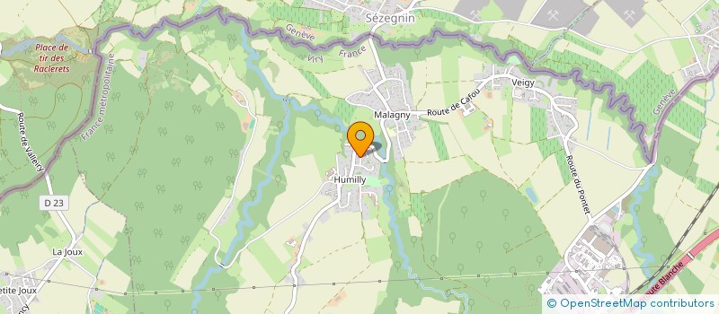 localisation de l'entreprise SCI DU MANOIR  VIRY