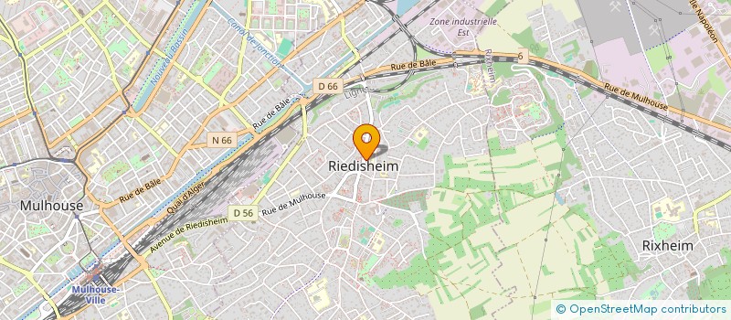 localisation de l'entreprise SCI DU MANOIR  RIEDISHEIM