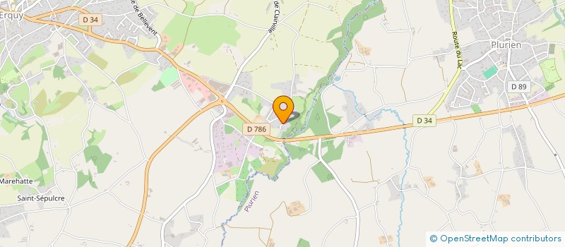 localisation de l'entreprise SCI DU MANOIR  ERQUY