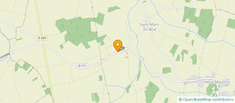 localisation de l'entreprise SCI DU MANOIR  SAINT-MARS-VIEUX-MAISONS