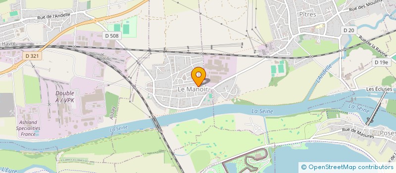 localisation de l'entreprise SCI DU MANOIR D'ALSACE LORRAINE  LE MANOIR