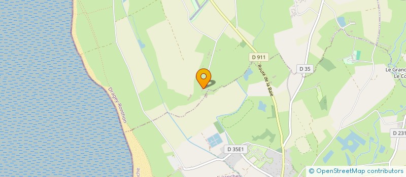 localisation de l'entreprise SCI DU MANOIR DE BRION  DRAGEY-RONTHON