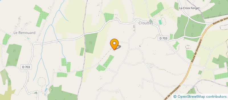 localisation de l'entreprise SCI DU MANOIR DE LA TESTIERE à CROUTTES