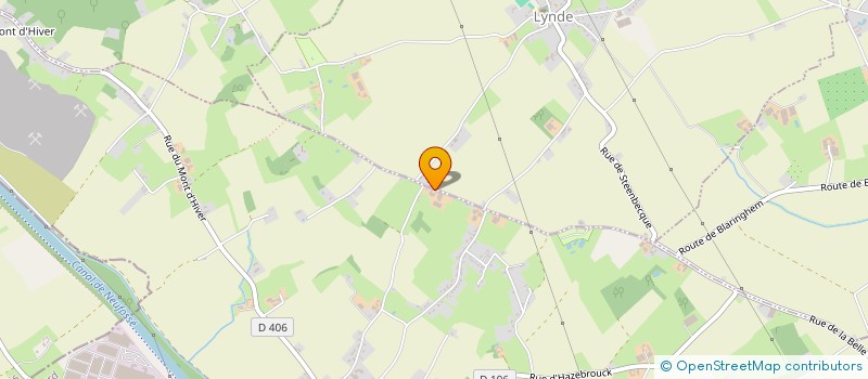 localisation de l'entreprise SCI DU MANOIR DE NEU FOSSE  RENESCURE