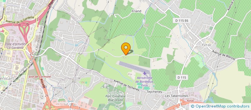 localisation de l'entreprise SCI DU MANOIR DE ROSALIE  YVRAC