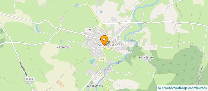 localisation de l'entreprise SCI DU MANOIR DU PUITS  SAINT-PIERRE-SUR-ERVE