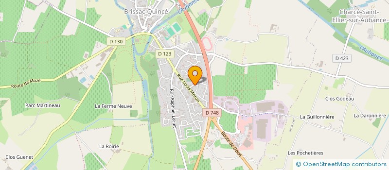 localisation de l'entreprise SCI DU MAPOUCHET  LES GARENNES SUR LOIRE