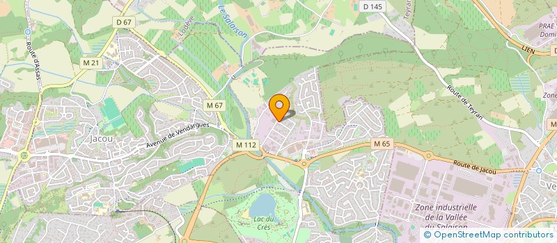 localisation de l'entreprise SCI DU MAQUIS à LE CRES